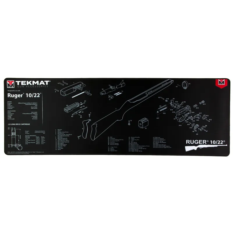 TEKMAT Ultra Rifle Mat for Ruger 10/22