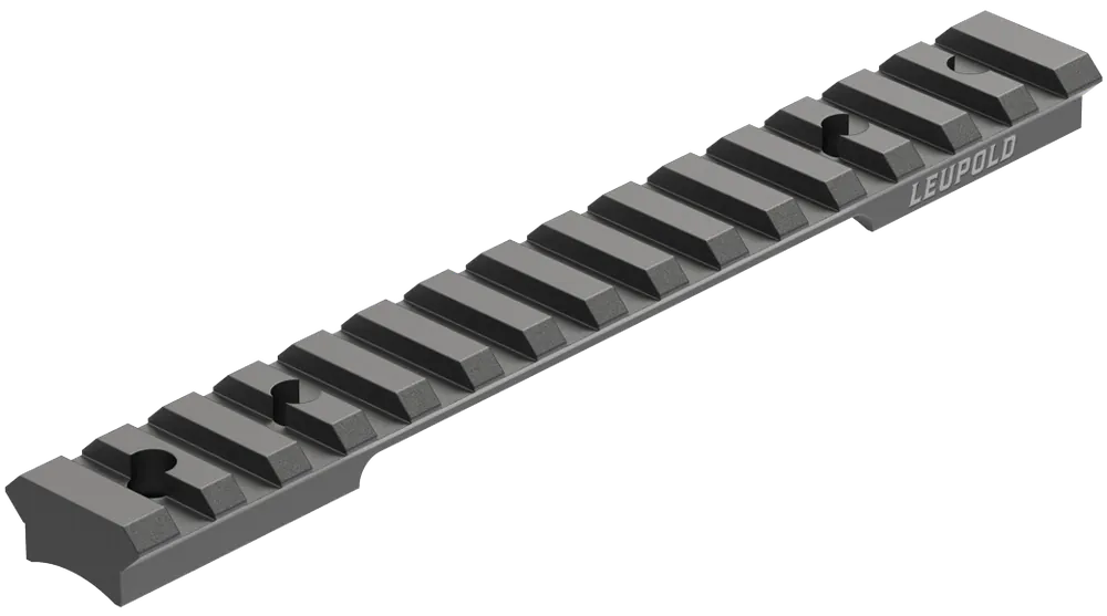 Leupold 171361 BackCountry Cross-Slot Base for Ruger American - 20 MOA Matte Black