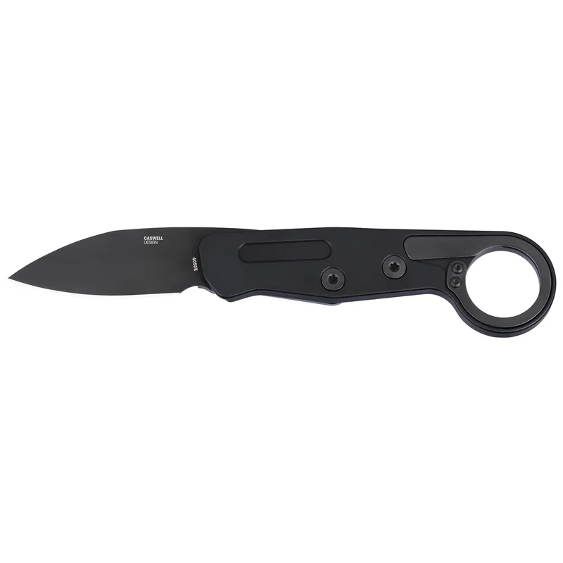 CRKT Provoke EDC Folding Knife 2.56" Plain Edge Black