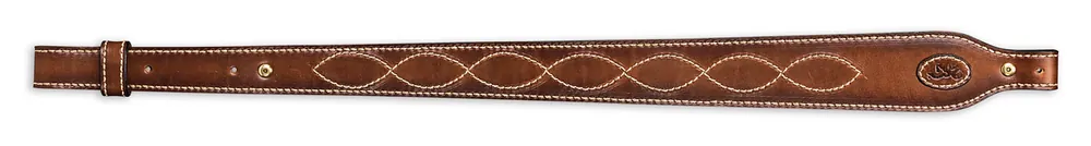 Browning 122617 Heritage Adjustable Brown Leather/Suede Rifle Sling