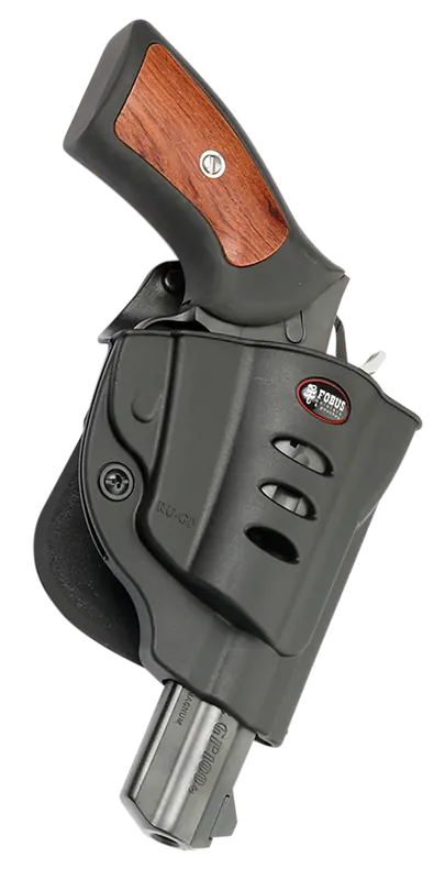 Fobus RUGPRP OWB Black Polymer Roto Paddle for Ruger GP100 Right Hand
