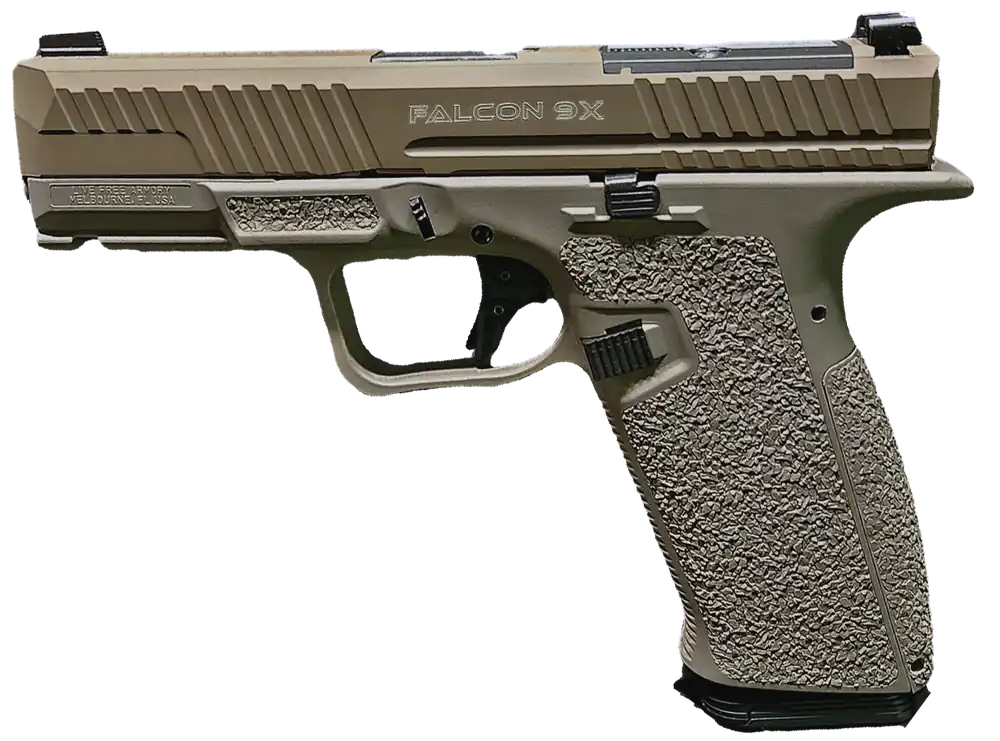 LFA LF9910022 Falcon 9X 9mm 4" FDE