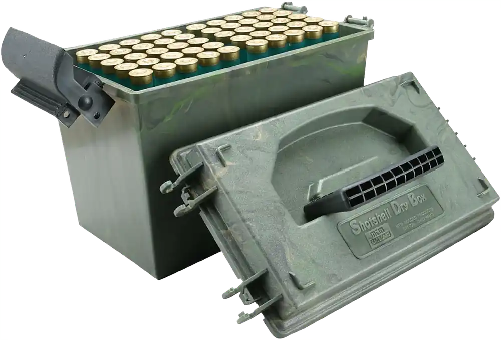 MTM Case-Gard 20 Gauge Shotshell Dry Box - Gray, Holds 100 Shells