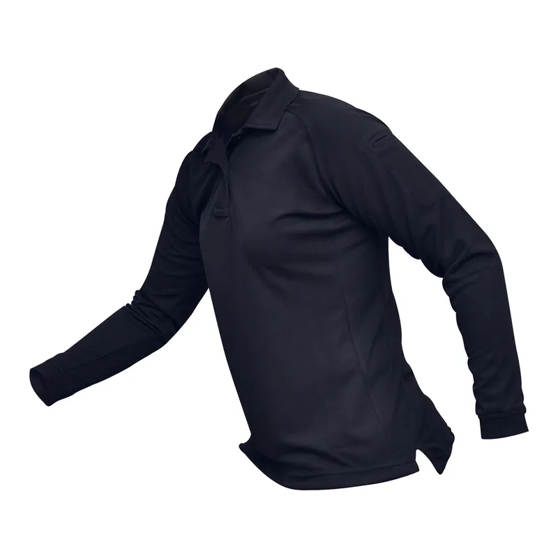VERTX Coldblack Women's Long Sleeve Polo Navy XL