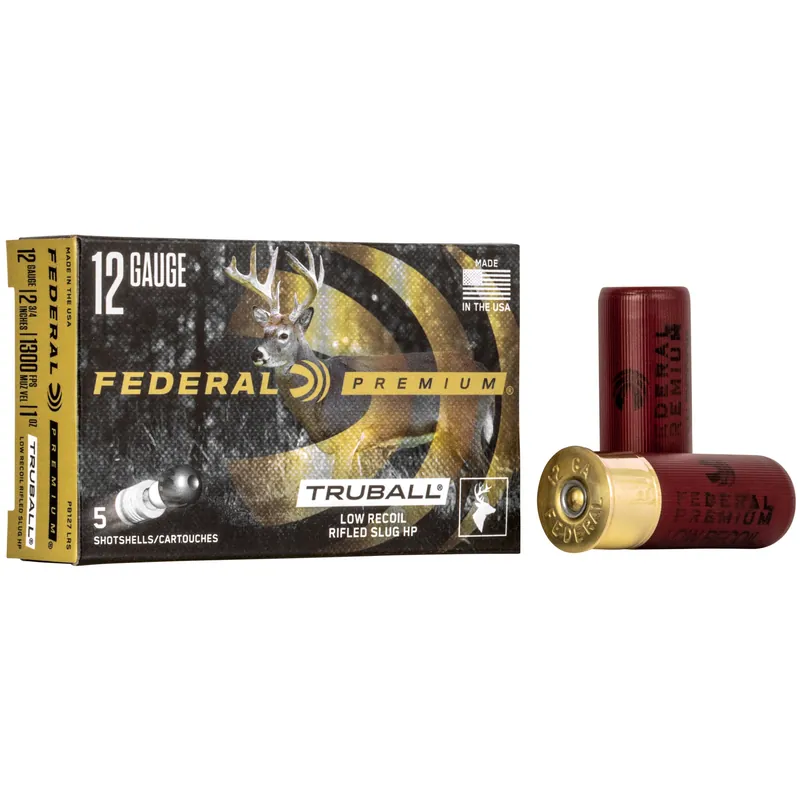 Federal Premium 12 Gauge 2.75" Low Recoil Slug 5/250
