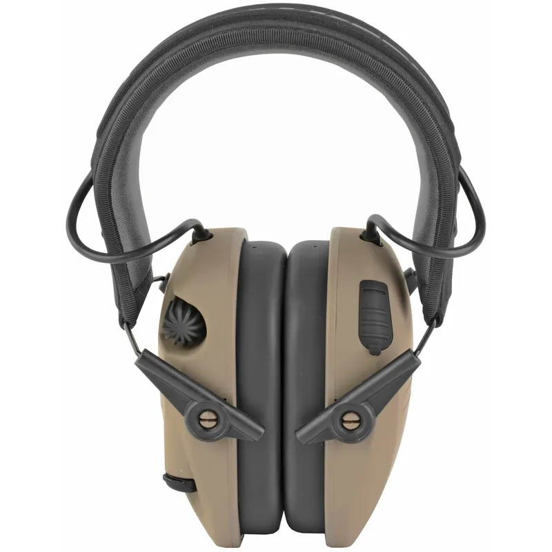 WALKER'S RZR RECHARGEABLE MUFF FDE: Advanced Hearing Protection Solution