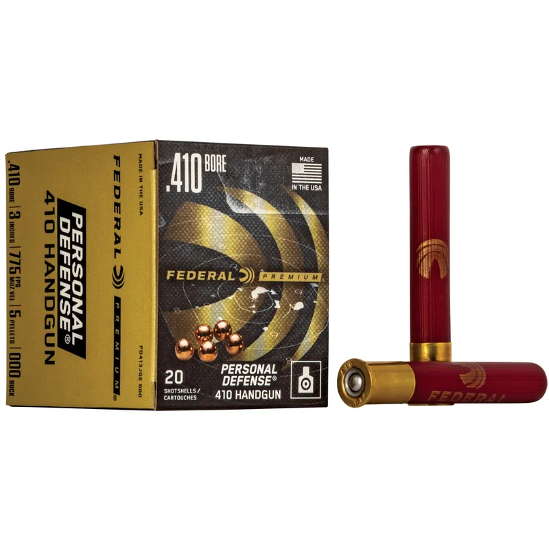 Federal Premium 410 Gauge 3" 000 Buckshot 20 Rounds/200 Rounds