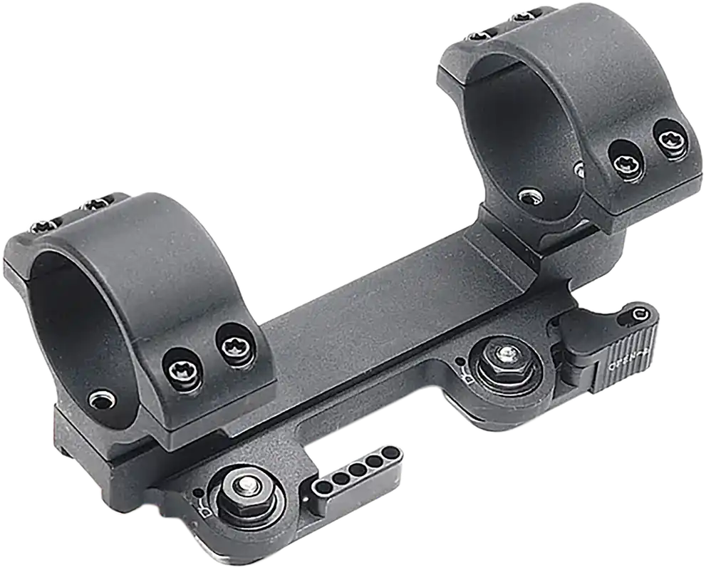 Larue Tactical LT11130 QD Scope Mount - Black Aluminum, 30mm Tube, Medium Rings