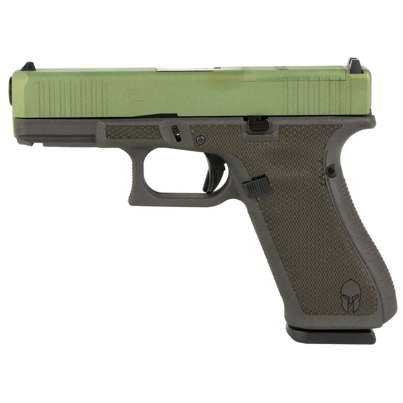 GLOCK 45 9MM Pistol with 3 Magazines and MOS in Agoge Green