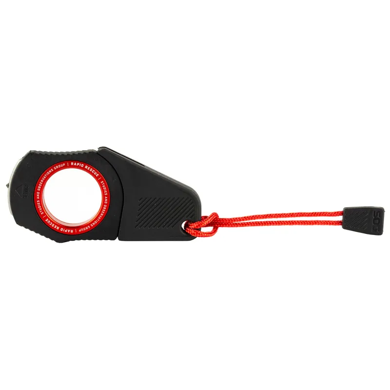 SOG Rapid Rescue Knife - Black/Red