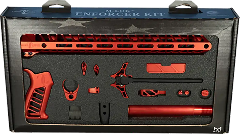 Timber Creek Outdoors AR-15 Enforcer Build Kit - Red Anodized