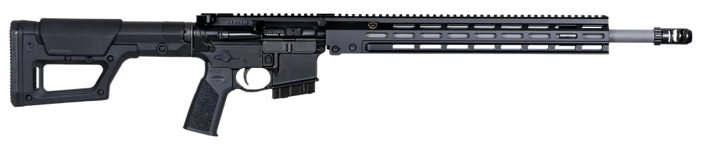 Geissele Automatics 08379LB GFR Stratomatch 6mm ARC Rifle with Magpul PRS Lite Stock and Muzzle Brake