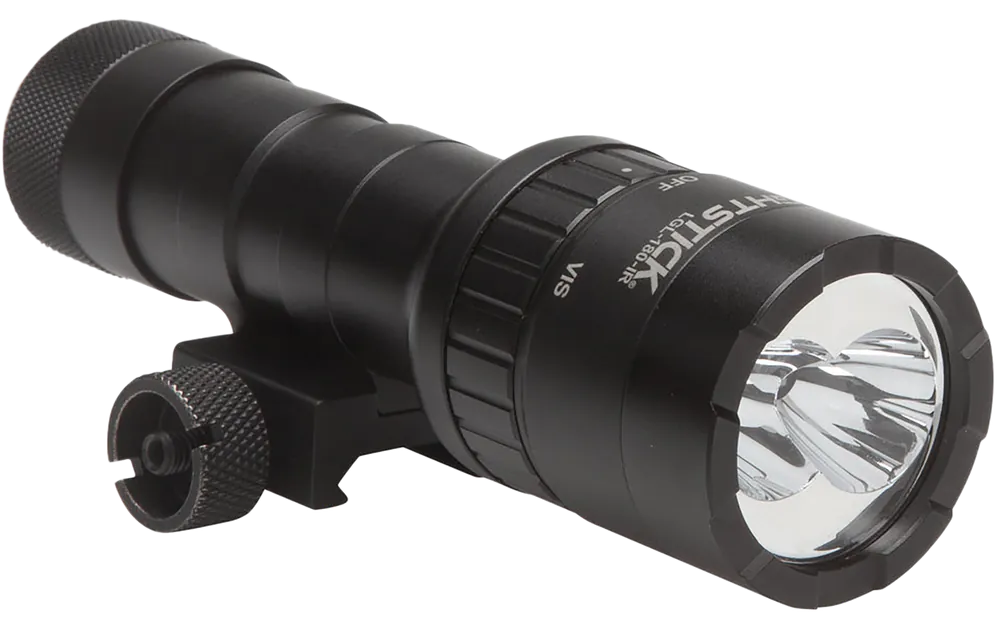 Nightstick LGL180IR Dual-Beam Long Gun Light Kit with IR Illuminator - 1100 Lumens LED & 940 nM Infrared
