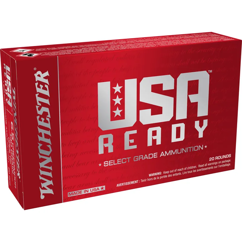 Winchester USA Ready 6.5 Creedmoor 140 Grain, 20 Rounds/200 Rounds