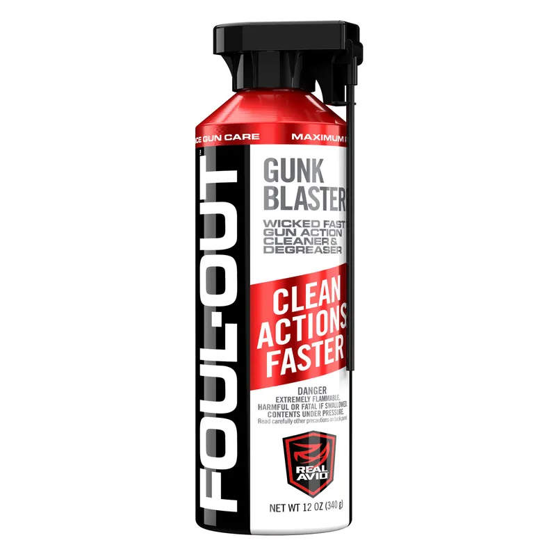 REAL AVID FOUL OUT BLASTER 12OZ - High-Performance Gun Cleaner Spray