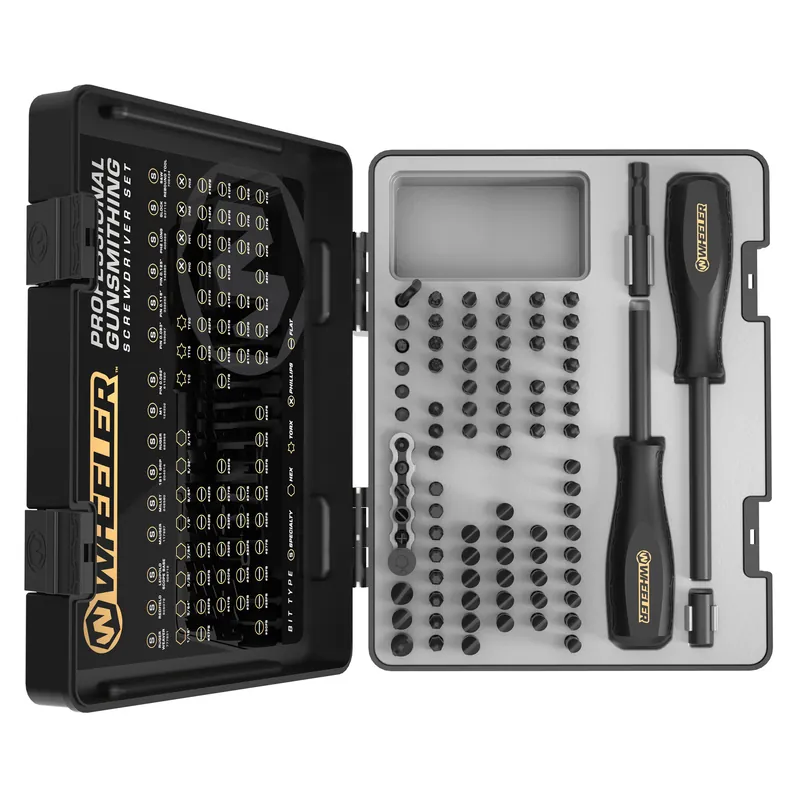 Wheeler 89-Piece Professional Gunsmith Driver Set