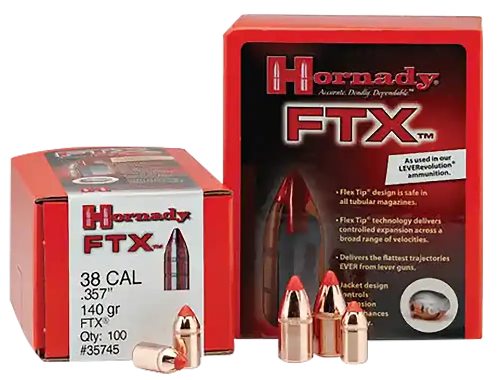 Hornady FTX .308 160gr Flex Tip Expanding Bullets - 100 Count