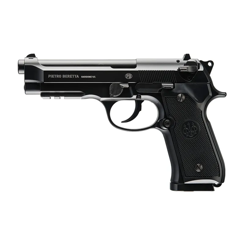 UMX BER M92 A1 Airsoft Pistol - 4.5" Barrel, Black, 350 FPS