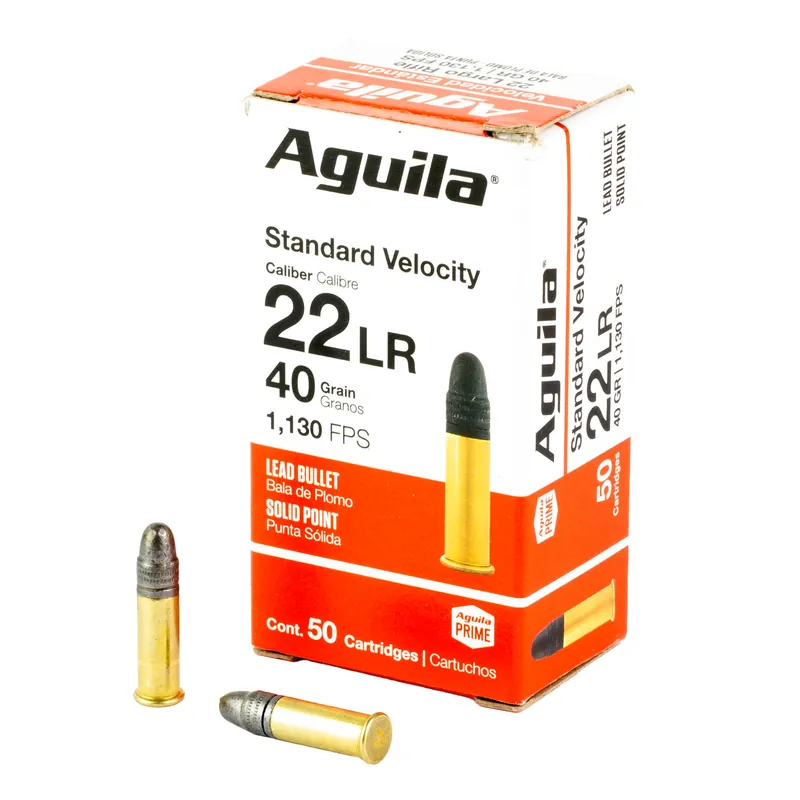 AGUILA 22LR Standard Velocity 40 Grain 50/2000 Rounds