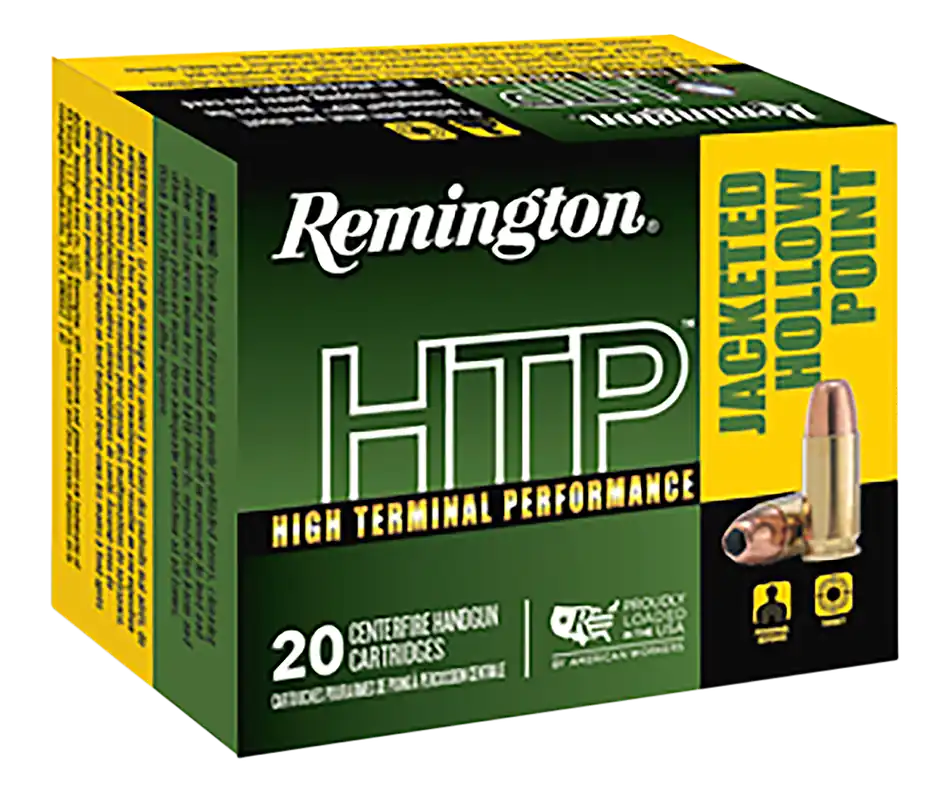 Remington HTP 45 Colt 230gr JHP Ammo - 20 Rounds per Box