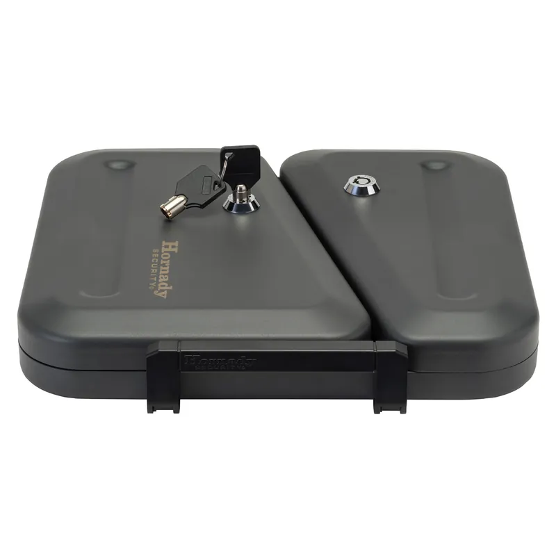 Dual Lid Lock Box for Enhanced Security - HRNDY Model