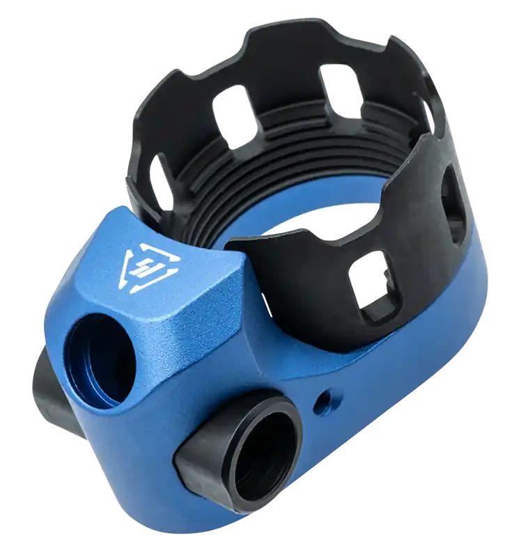 Enhanced Castle Nut & End Plate by Strike ARTRIBUSBLU Tribus