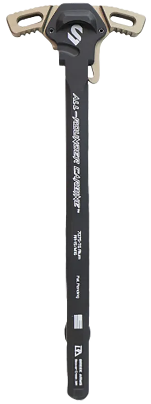 Lead & Steel LLC LS-CHODE-FDE AR-15/M16 Charging Handle - Flat Dark Earth 7075-T6 Aluminum