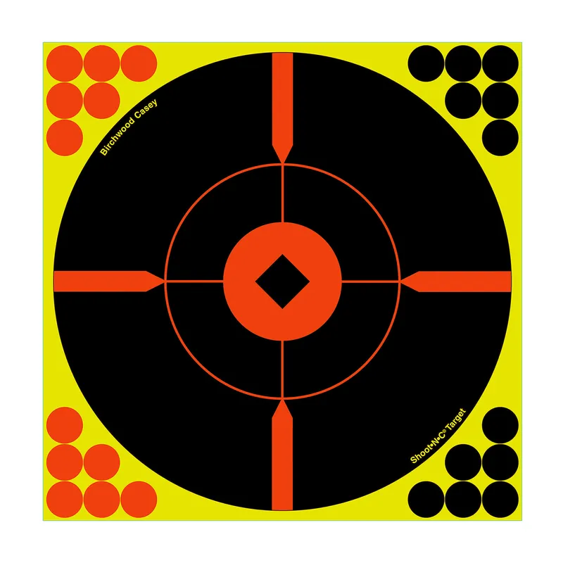 B/C Shoot-N-C Round Target 5-12"