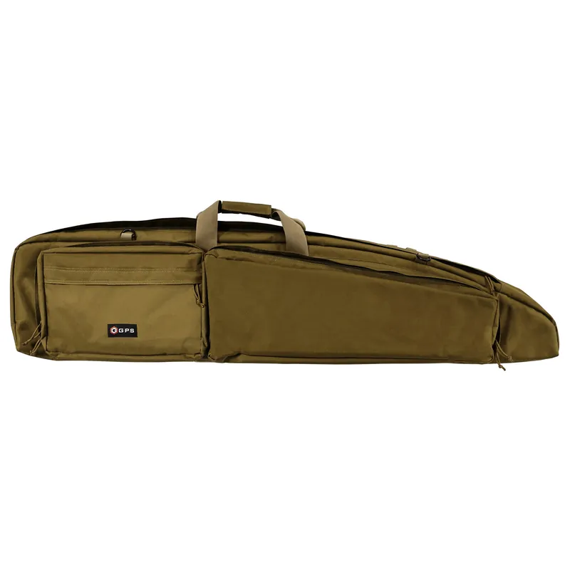 50" Tan Double Bolt Rifle Case with GPS