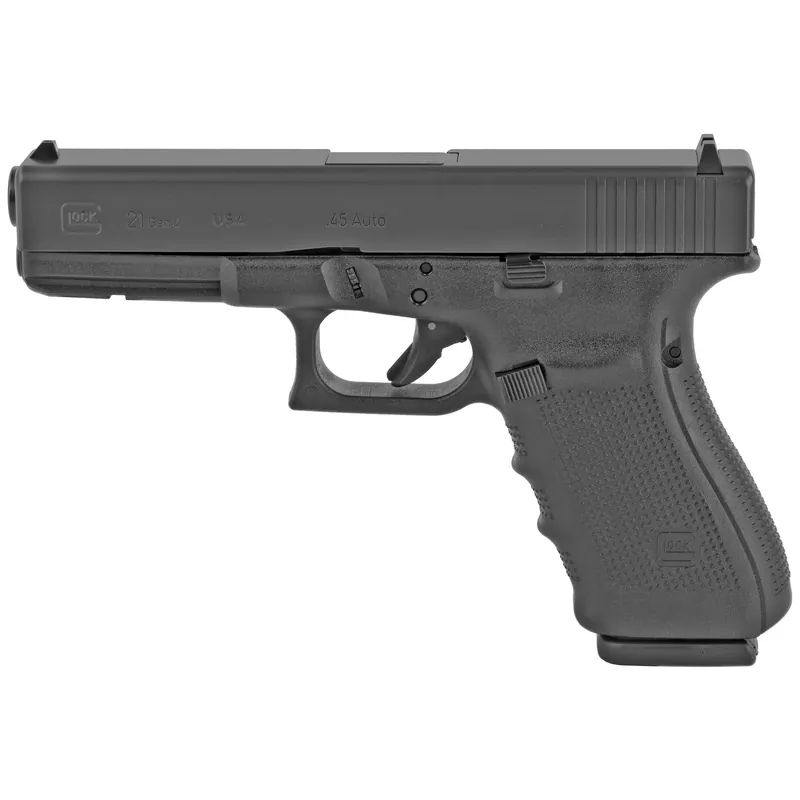 GLOCK 21 GEN4 .45 ACP Pistol with 13-Round Capacity and 2 Magazines