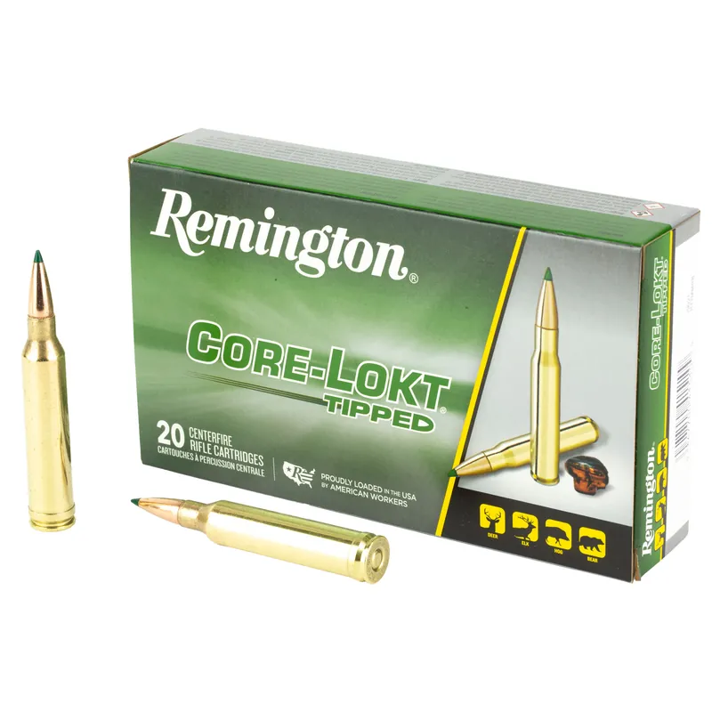 Remington 7mm Magnum 150 Grain Core-Lokt Tipped Ammunition - 20 Rounds per Box, 200 Rounds per Case