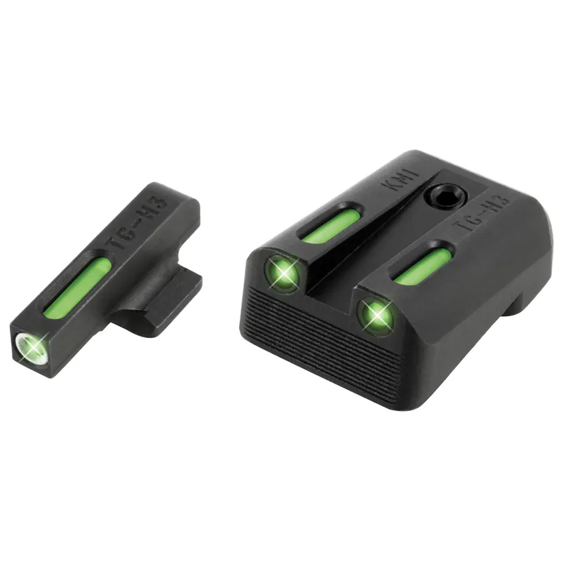 TRUGLO Brite-Site TFX Tritium/Fiber Optic Sights for Kimber