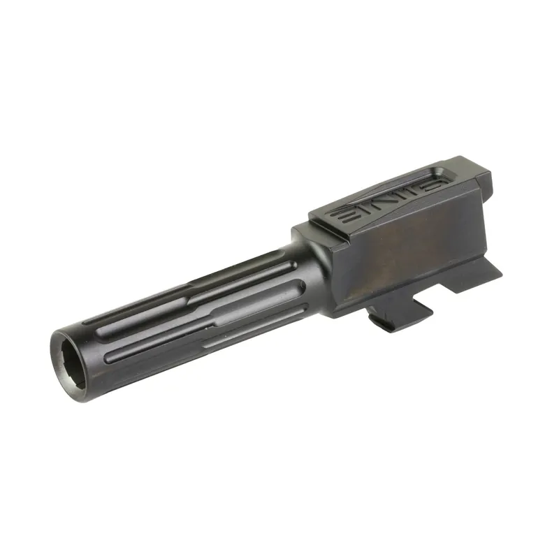 LANTAC 9INE for Glock 43 Fluted Barrel DLC Black