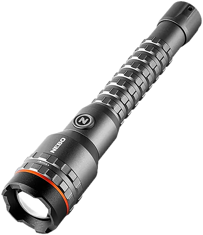 NEBO NEBFLT1026 Davinci 3200L Gray Flashlight with White LED - 32/320/3,200 Lumens