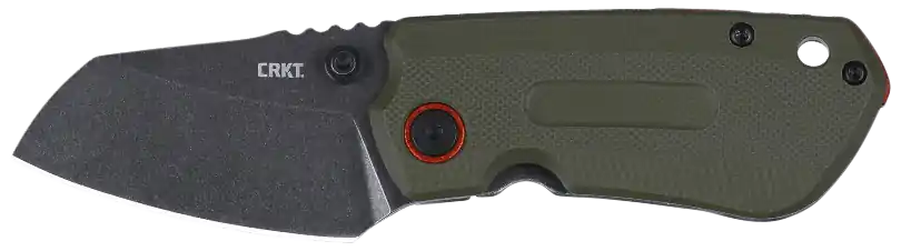 CRKT 6277 Overland Compact Folding Knife with D2 Steel Blade and G10/SS Handle