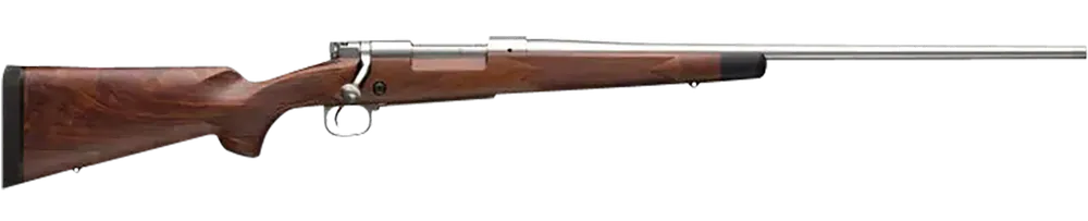 Winchester Model 70 Super Grade .338 Win Mag Rifle with Stainless Steel Barrel and Walnut Stock