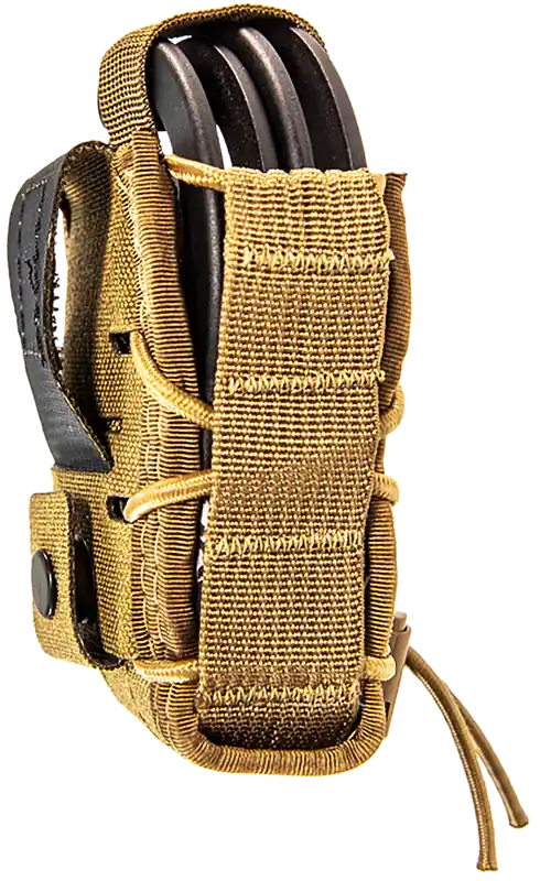 High Speed Gear TACO Handcuff Holder - Coyote Brown, Nylon, Belt Mount 2.25"
