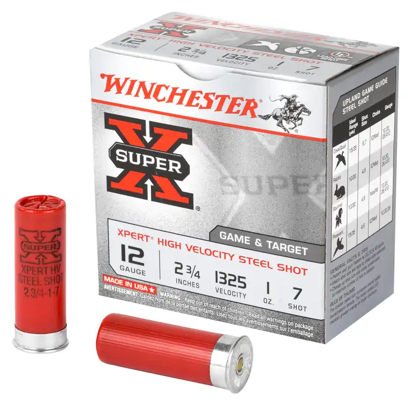 Winchester Xpert Target 12 Gauge 2.75" #7 Shot 25 Rounds/Box, 250 Rounds/Case