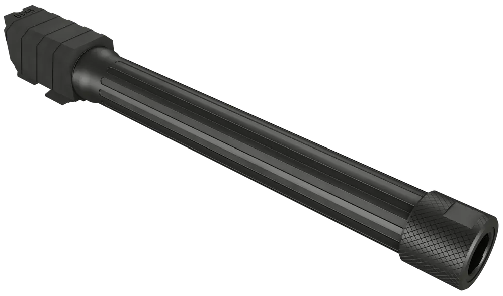 Century Arms PACN0023 Mete SFX 9mm Luger Black Steel Fluted/Threaded Barrel for Mete Series