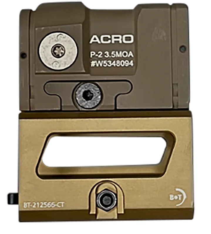 B&T Firearms AP200777FDEM Aimpoint ACRO P-2 FDE 3.5 MOA Red Dot Sight