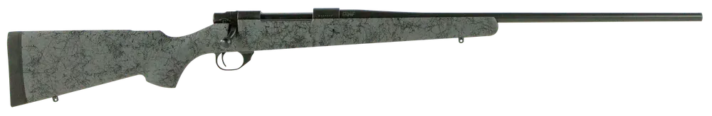 Howa M1500 HS Precision 7mm Rem Mag Rifle with 24" Barrel and Gray Black Webbed Stock