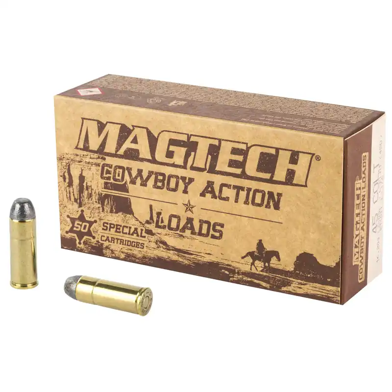 MAGTECH 45LC 250GR Lead Flat Nose Cowboy Ammunition 50 Rounds/1000 Rounds