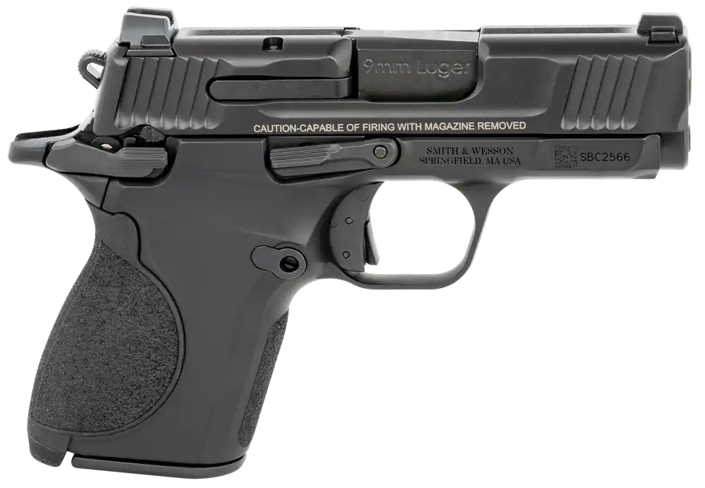 Smith & Wesson CSX Micro-Compact 9mm Pistol, 10+1/12+1 Capacity, Black Armornite Finish