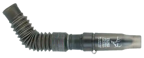 Primos 707 Trophy Grunter Deer Call - Single Reed, Black Plastic