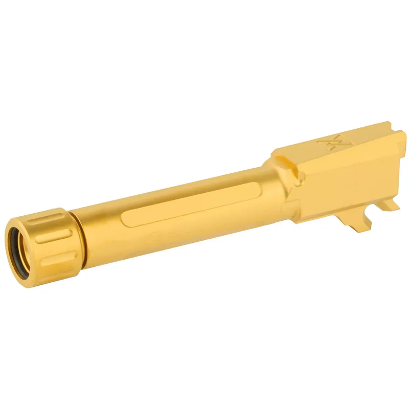 TRUE PRECISION P365 9MM GOLD THREADED BARREL
