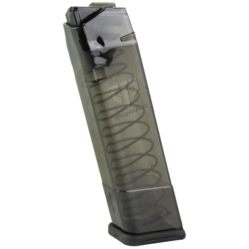 ETS Magazine for Glock 21/30 .45 ACP 18-Round Clear Smoke