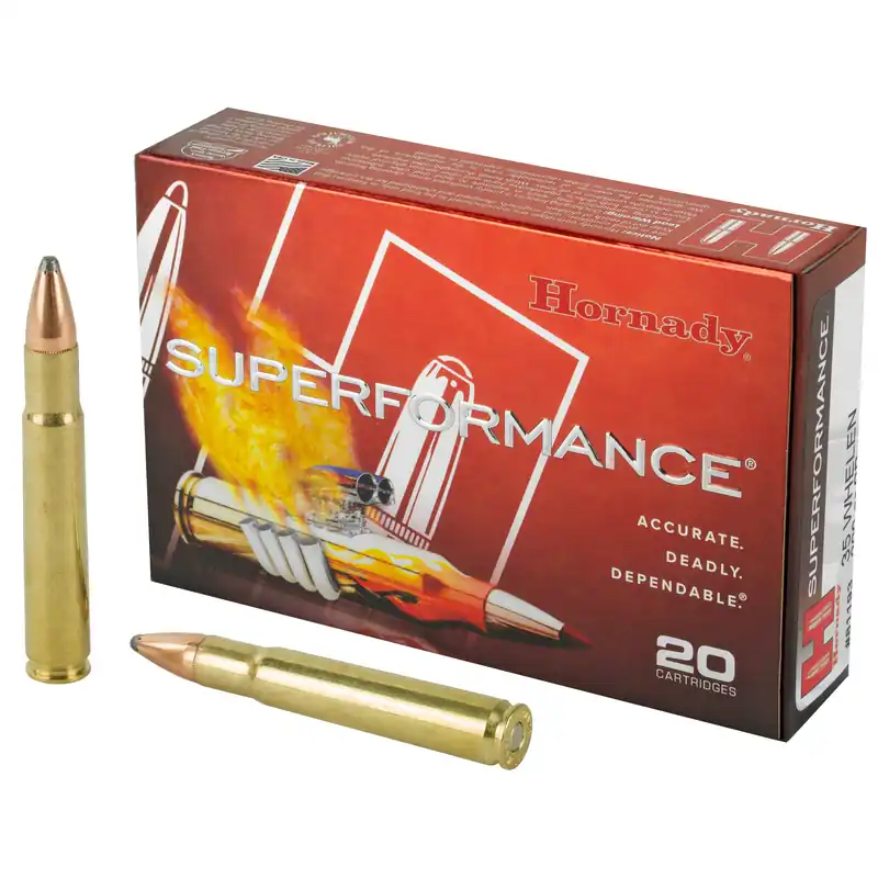 Hornady Superformance .35 Whelen 200gr Soft Point Ammunition - 20 Rounds/200 Rounds