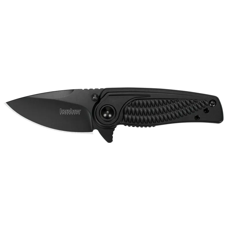 Kershaw Spoke 2" Plain Edge Blackwash Knife