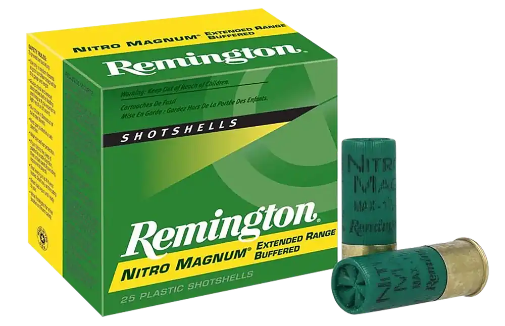 Remington Nitro Magnum 12 Gauge 3" 4 Shot Ammunition - 25 Box/10 Case
