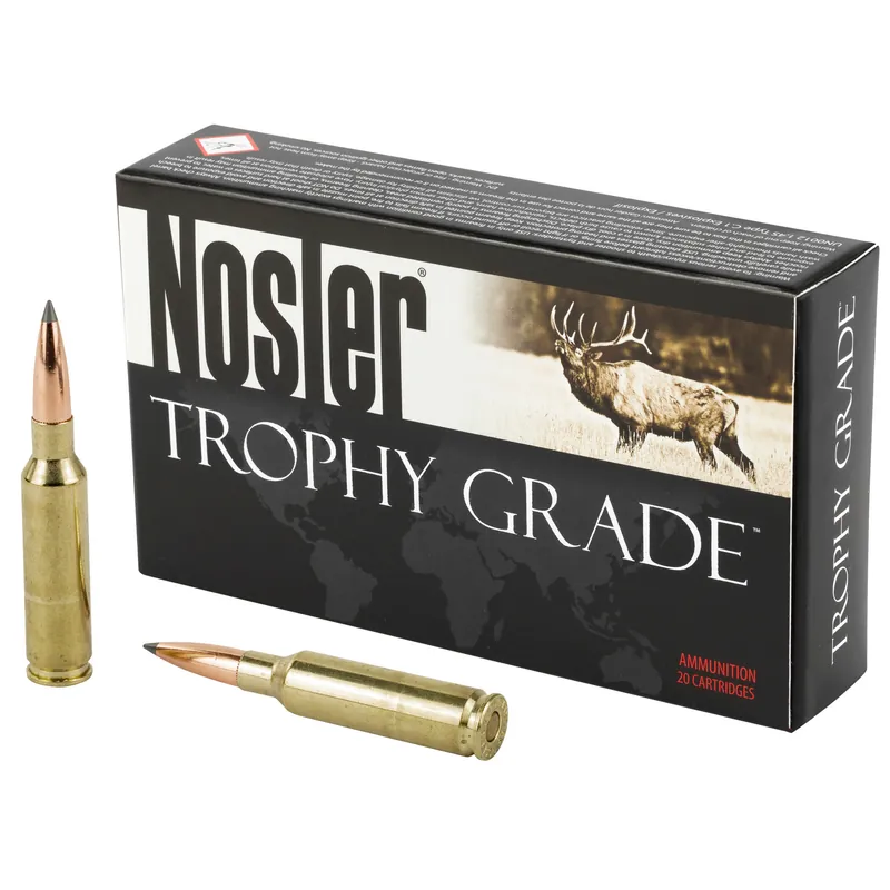 NOSLER 6.5 Creedmoor 142 Grain AccuBond Long Range Ammunition - 20 Rounds/200 Rounds